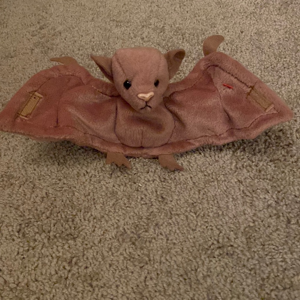 NWT Batty Ty Beanie Baby Bat